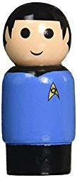 Bif Bang Pow! Star Trek The Original Series First Officer Spock Pin Mate Wooden Figure