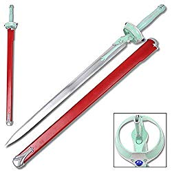Sword Art Online Asuna Yuuki Lambient Light White Carbon Steel Replica Sword