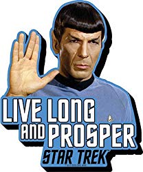 Aquarius Star Trek Spock Quote Funky Chunky Magnet