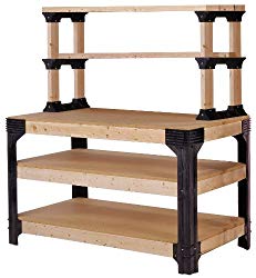 2x4basics 90164 Workbench and Shelving Storage System