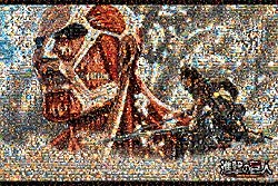 Jigsaw Puzzle 1000 Piece [Attack on Titan] Mosaic Art 1000-394