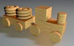 Cómo hacer un tren de madera: los vagones