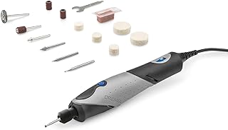 Dremel - Herramienta giratoria 2050-15 Stylo+, versátil para manualidades, herramienta de tallado para detalles en madera, perfecta para tallado de calabaza, grabado de vidrio, pulido de cuero,