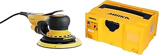 Mirka DEROS 625X CV - Lijadora orbital aleatoria eléctrica directa con estuche, 6 pulgadas, órbita de 0.098 in, lijado sin polvo, MID62520CAUS