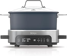 Ninja MC1101 Foodi Everyday Possible Cooker Pro, versatilidad 8 en 1, 6.5 cuartos de galón, cocción en una olla, reemplaza 10 herramientas de cocina, cocción más rápida, capacidad de tamaño familiar,