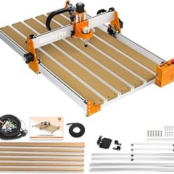 FoxAlien Kit de extensión 4080 con tablero híbrido mejorado para máquina enrutadora CNC Masuter Pro, área de trabajo extendida (15.75 x 31.5 pulgadas, X-Y)