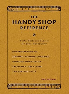 The Handy Shop Reference: Useful Facts and Figures for Every Woodworker