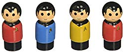 Bif Bang Pow! BBP16900AA2AMZ Star Trek: the Original Series Pin Mate Wooden Figures(Set 4)