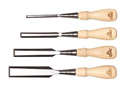 Stanley 16-791 Sweetheart 750 Series Socket Chisel Set, Brown, 4 - Piece