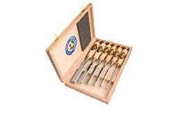 Two Cherries 500-1561 6-Piece Chisel Set in Wood Box