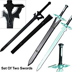 Sword Art Online Kirito Sword Set Elucidator/Dark Repulsor