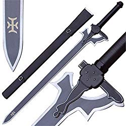 Real Sword Sao Kirito Elucidator Replica Sword Art Online Version 41 inches