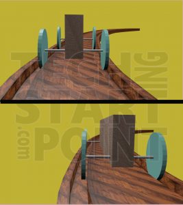 How to Make Wooden Train Set: Groove / Wheel Width Gap