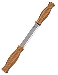BeaverCraft Draw Knife DK1-4,3" Straight Shave Woodworking Hand Tool Wood Carving Splitting Knife Wood Splitter Tool
