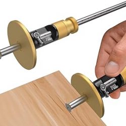 Wheel marking gauge, Newly Unique movable blade,0.2 mm precision,woodworking dovetail scribing gauge, scriber marking tools, essential tools for woodworking projects (Rollable Blade)
